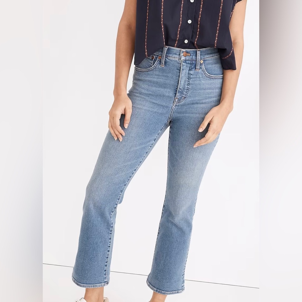 Madewell Cali Demi Boot Jeans Size 29